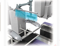 汽車在搬運保險杠時，靜電吸塵問題特別嚴重，影響下一步工序。